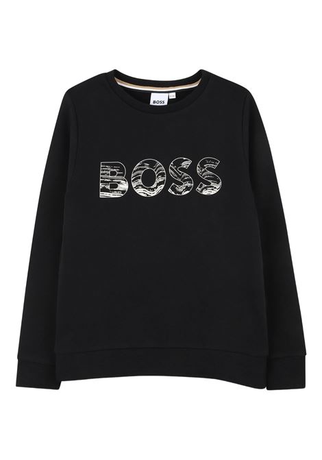 Felpa con logo HUGO BOSS KIDS | J5234909B